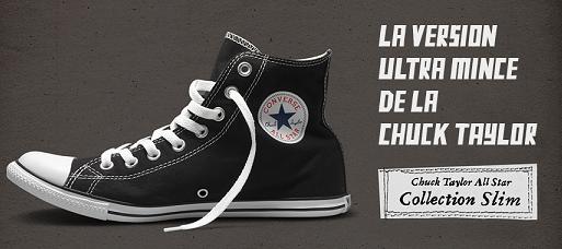 converse avec slim