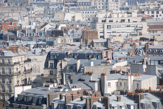 toits paris Les toutes de Paris