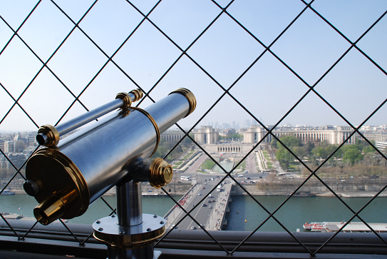 Vue sur le Trocadero