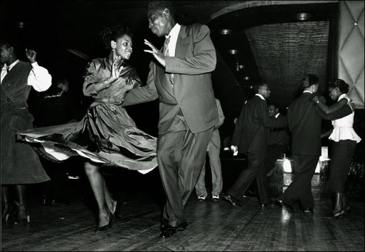 lindy hop couple dansant le rock