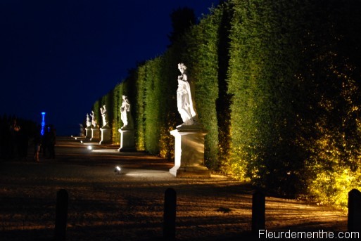 Les statues du chateau de Versailles