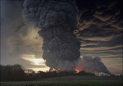 fumée incendie fumée incendie