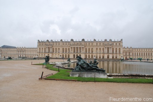 Le château vu des jardins