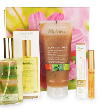 coffret or bio melvita