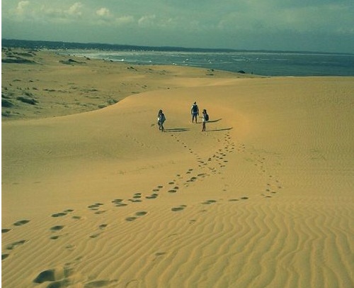walk on beach