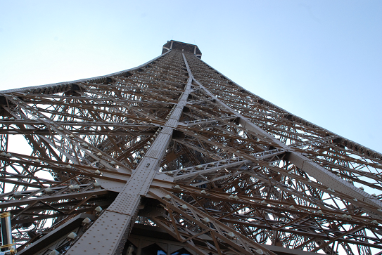Voir Paris du haut de la Tour Eiffel
